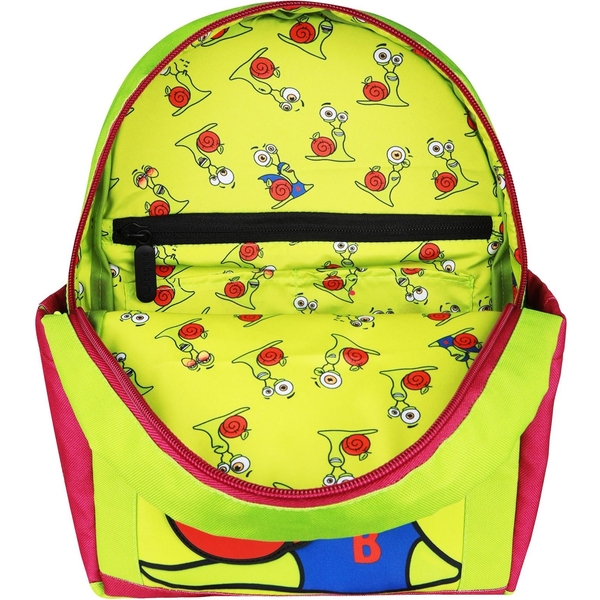 Рюкзак детский Bagland Bob Snail Mini ягодный, 24x10x30 см - Pampik - 3