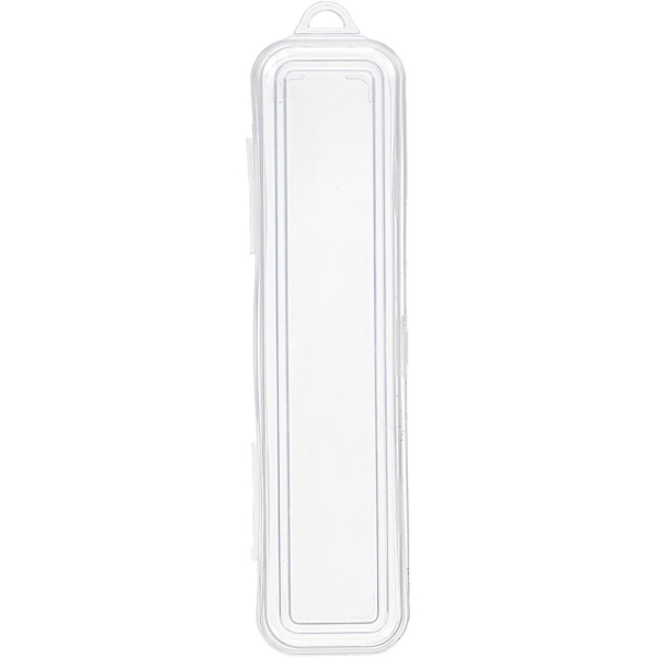 Контейнер для зубних щіток Bager Terra White пластиковий 23.5х6х4.5 см (BG-762 W) - Pampik - 3