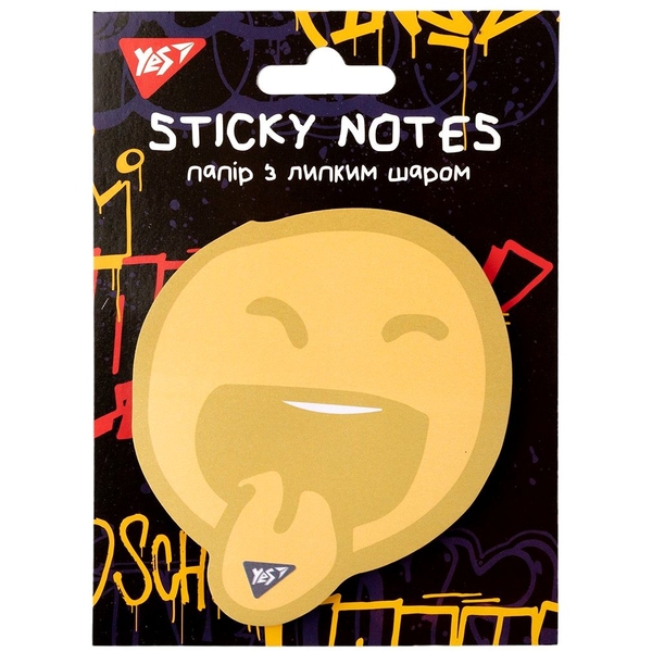 Бумага для заметок Yes Melt Smile фигурная 40 листов (170356) - Pampik