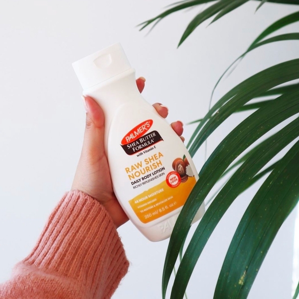 Лосьйон для тіла Palmer's Shea Butter Formula Raw Shea Nourish з олією ши та вітаміном Е 250 мл - Pampik - 12