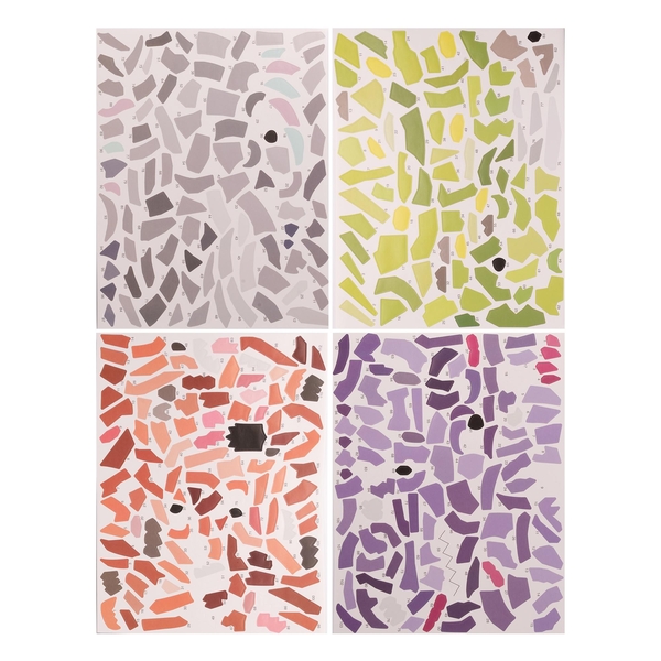 Набір для творчості 1 Вересня Динозаврики Аплікація стікерами (954571) - Pampik - 4