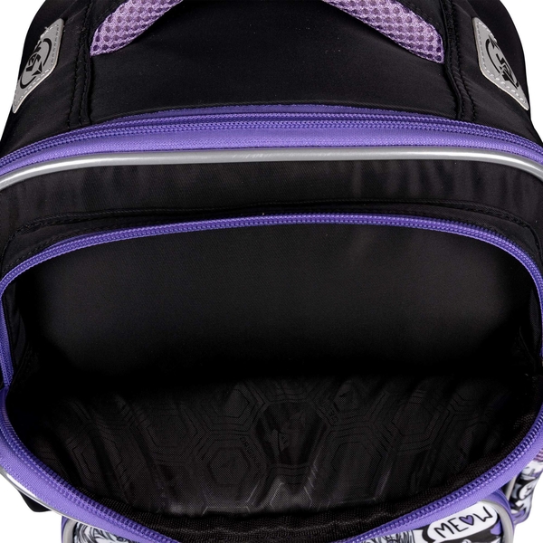 Рюкзак школьный Yes S-101 Anime, черный с фиолетовым (559590) - Pampik - 12