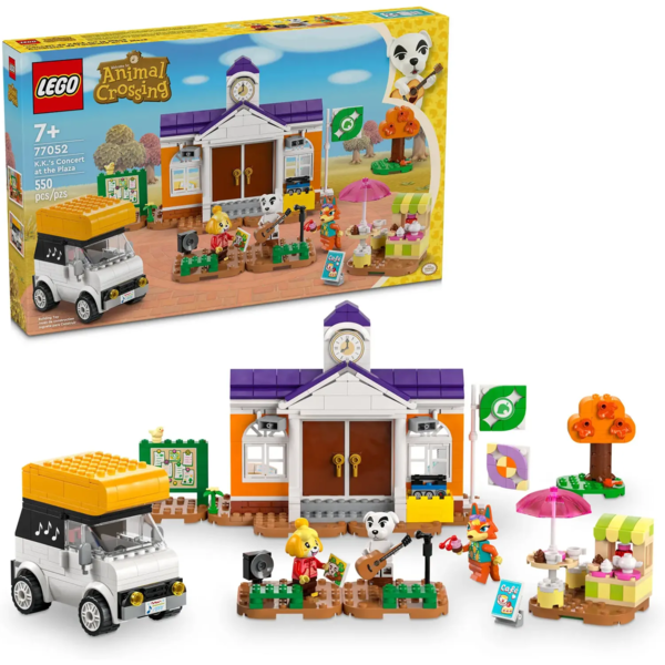 Конструктор LEGO Animal Crossing Концерт К.К. на площі, 550 деталей (77052) - Pampik - 4