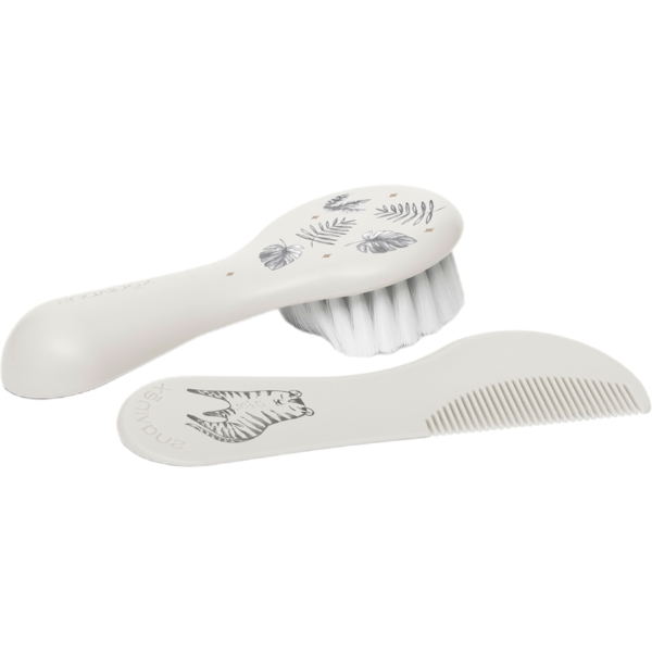 Набір гребінців Suavinex 2 шт. білий (400263/2) - Pampik