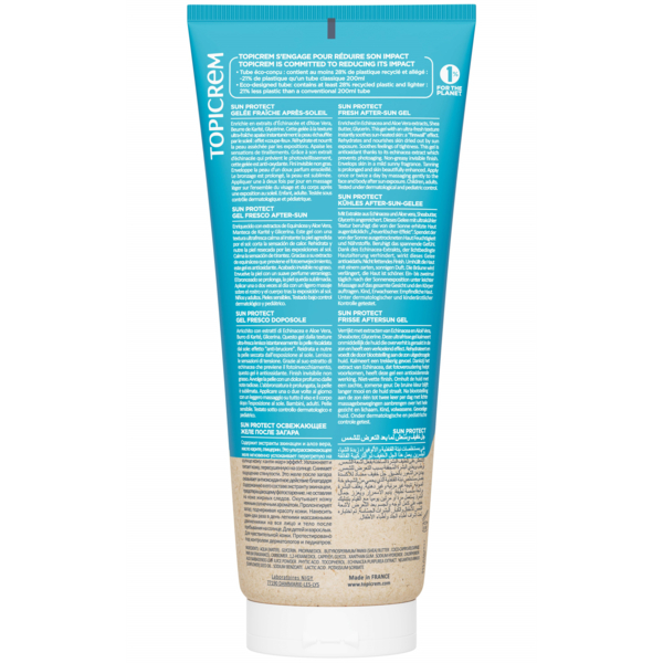 Тонизирующий гель после загара Topicrem Sun Protect 200 мл - Pampik - 2