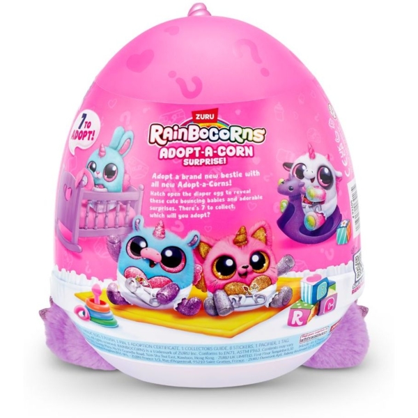 Мягкая игрушка-сюрприз Rainbocorns-J Adopt-A-Corn Surprise (92105J) - Pampik - 4