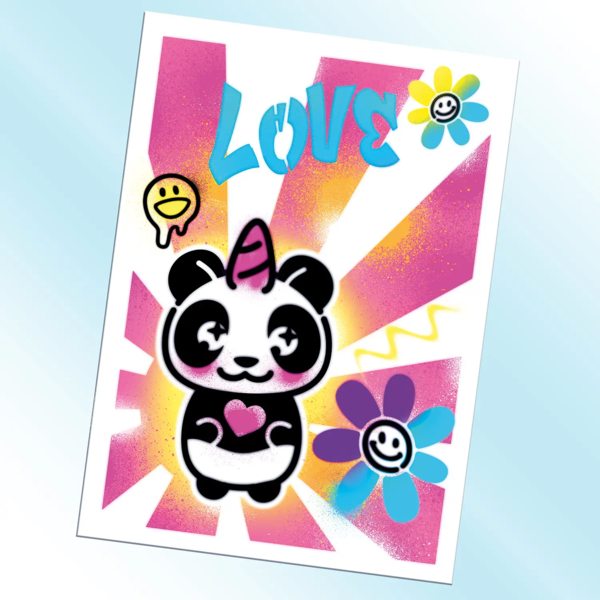 Набір Canal Toys DIY Airbrush Art з постерами (AIR015) - Pampik - 11