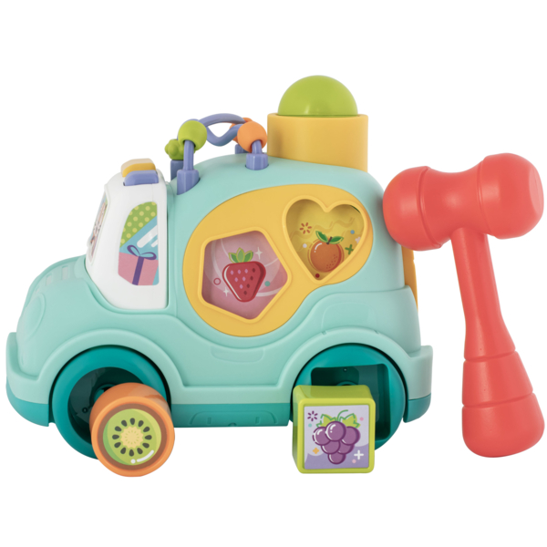 Іграшка музична Baby Team Машинка-сортер (8647) - Pampik - 3