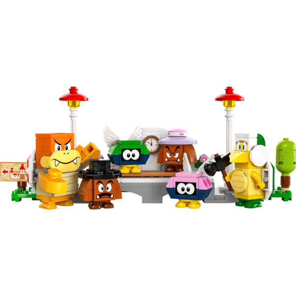 Конструктор LEGO Super Mario Швидкий потяг Боузера, 1392 деталі (71437) - Pampik - 2