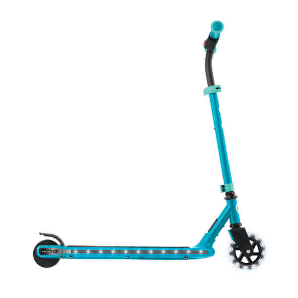 Електросамокат Globber E-Motion 6 з підсвіткою, 50 кг, 2 колеса, бірюзовий (756-107) - Pampik - 3