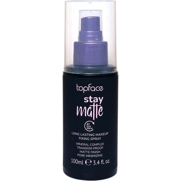 Спрей-фіксатор TopFace Stay Matte PT574 100 мл - Pampik