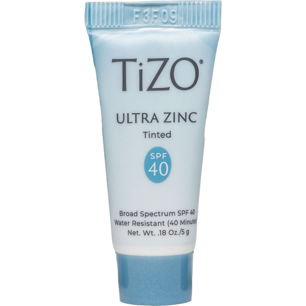 Крем солнцезащитный для лица и тела с оттенком TiZO Ultra Zinc Body & Face Tinted SPF 40, 5 г - Pampik