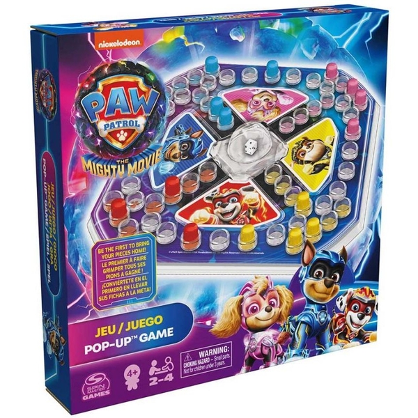 Настольная игра с кнопкой Spin Master Щенячий патруль в кино 2 (SM98547/6067972) - Pampik - 2