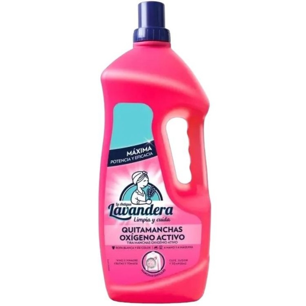 Пятновыводитель Lavandera Oxigeno Activo универсальный, с активным кислородом, 2 л - Pampik
