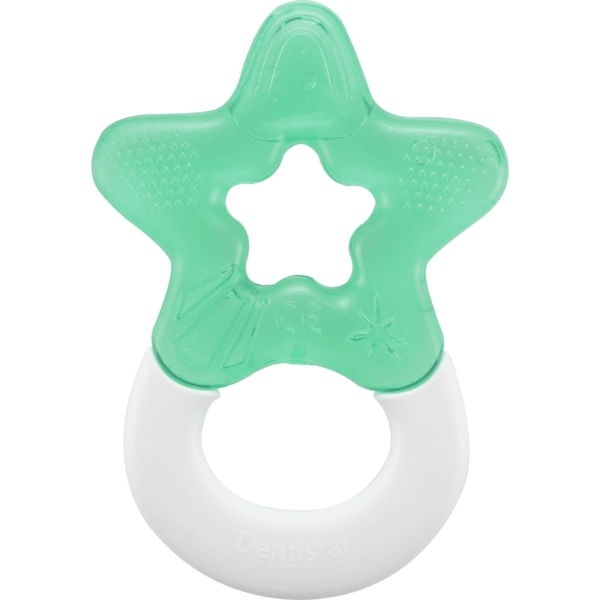 Зубное кольцо Dentistar силиконовое, охлаждающее, зеленое (3960016) - Pampik