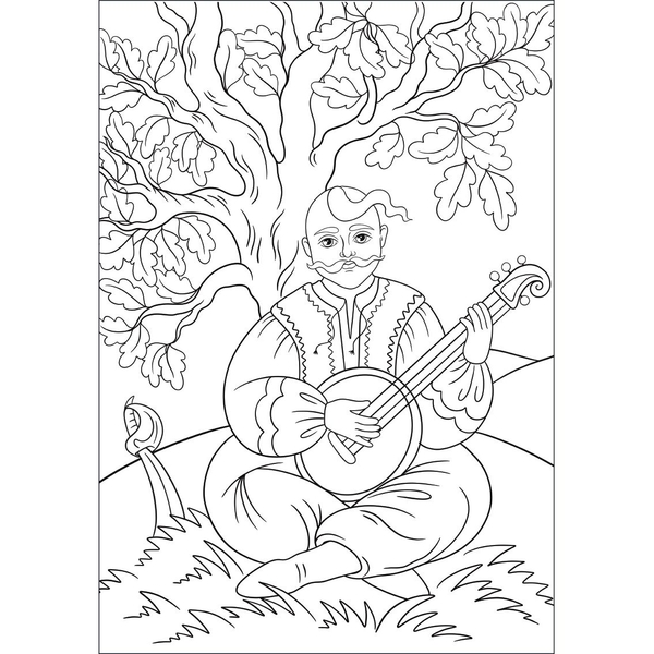 Раскраска 1 Вересня Моя страна-Украина 12 страниц (743049) - Pampik - 3