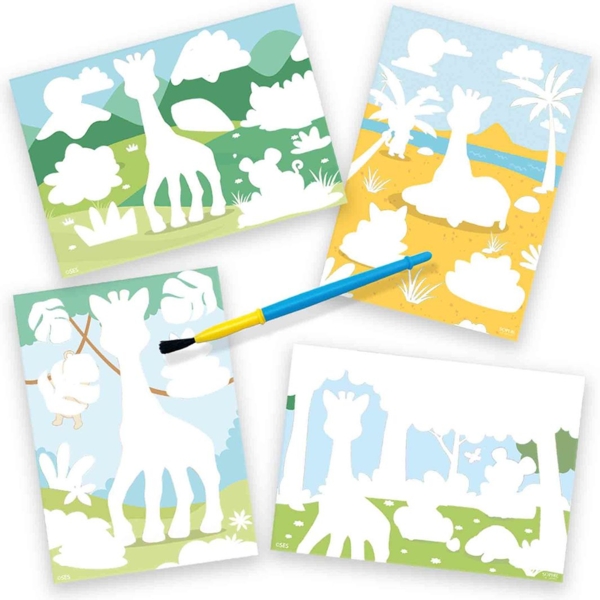 Набор для творчества Ses Creative My first Водные рисунки Жирафа Софі (14490S) - Pampik - 2