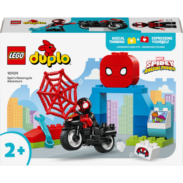 Конструктор LEGO DUPLO® Disney Мотоприключения Спина, 24 детали (10424) - Pampik