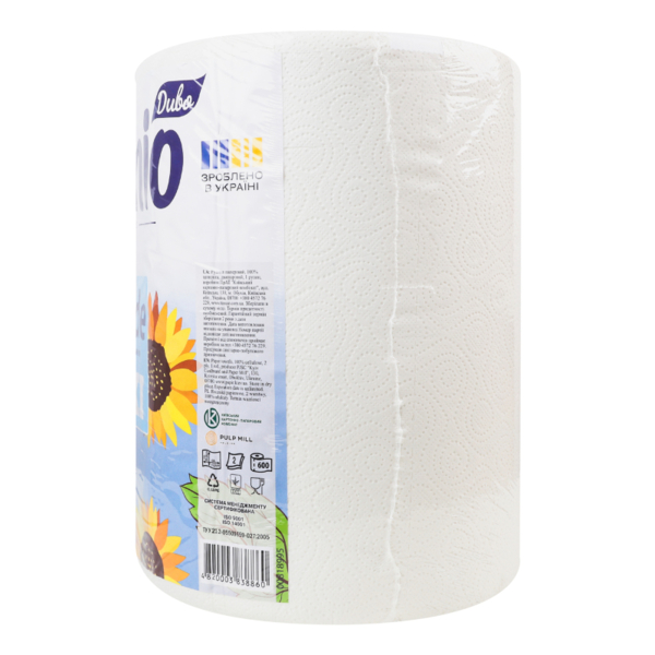 Паперові рушники Диво Premio Grande Maxi двошарові, 1 рулон - Pampik - 2