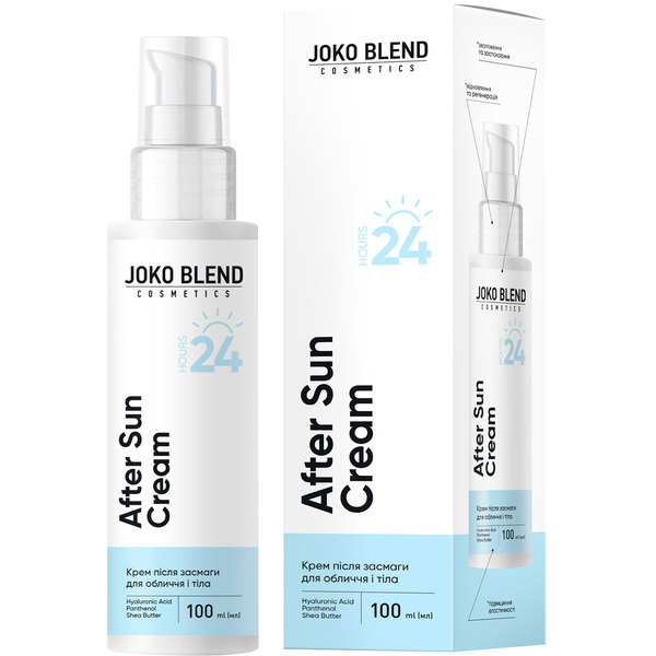 Крем після засмаги для обличчя та тіла Joko Blend 100 мл - Pampik