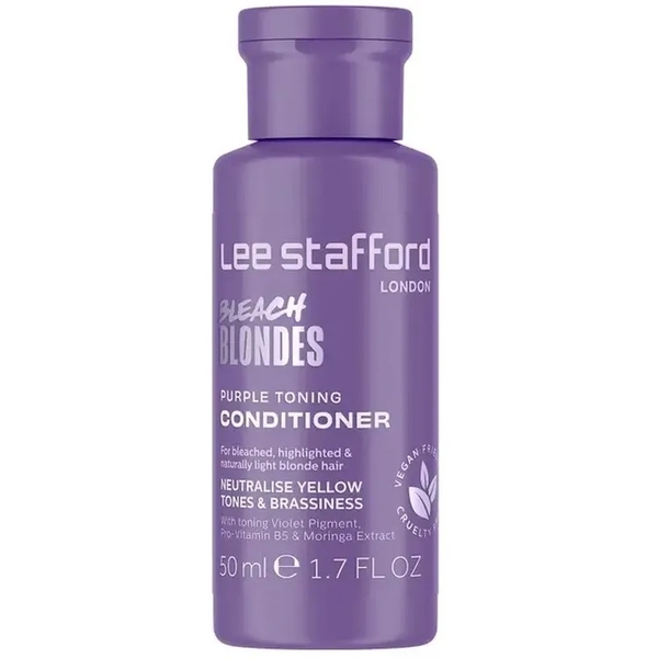 Кондиционер для осветленных волос Lee Stafford тонирующий фиолетовый 50 мл - Pampik