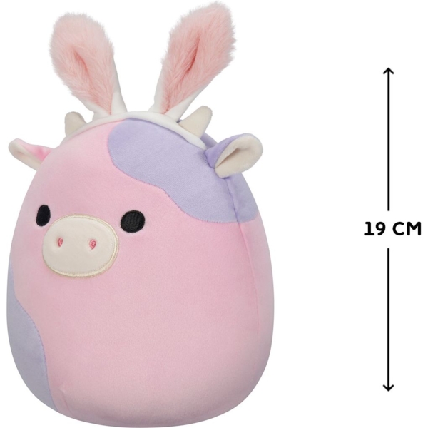 М'яка іграшка Squishmallows Корівка Петті, 19 см (SQER00836) - Pampik - 4