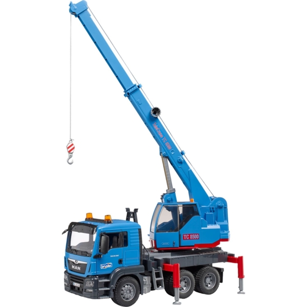 Іграшкова машинка Bruder Автокран MAN TGS 1:16 (03771) - Pampik - 4