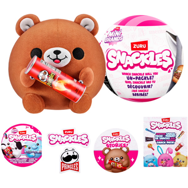 М'яка іграшка-сюрприз Snackle-E2 Mini Brands (77510E2) - Pampik