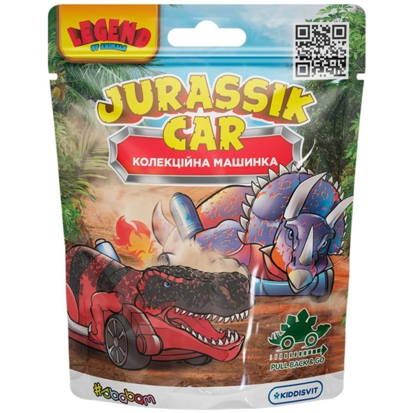 Набір колекційних машинок #sbabam Jurassik Car 8 шт. (13/CN23-CDU) - Pampik - 2