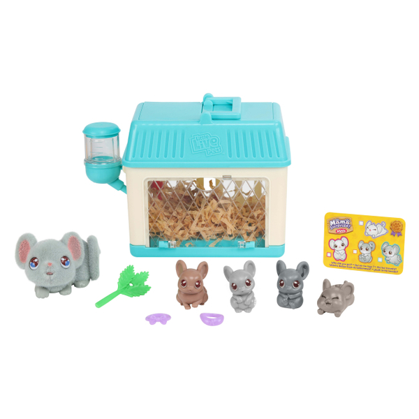 Ігровий набір Moose Little Live Pets Мама-сюрприз Миша (26510) - Pampik - 2