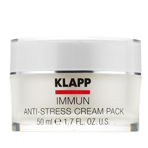 Крем-маска для обличчя Klapp Immun Anti-Stress Cream Pack 50 мл - Pampik