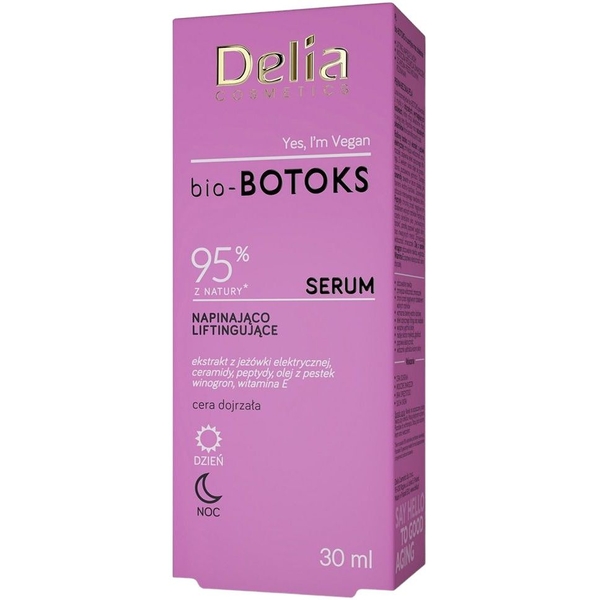 Сыворотка-лифтинг для лица, шеи и декольте Delia Cosmetics bio-BOTOKS Firming &amp; Lifting Serum 30 мл - Pampik - 2