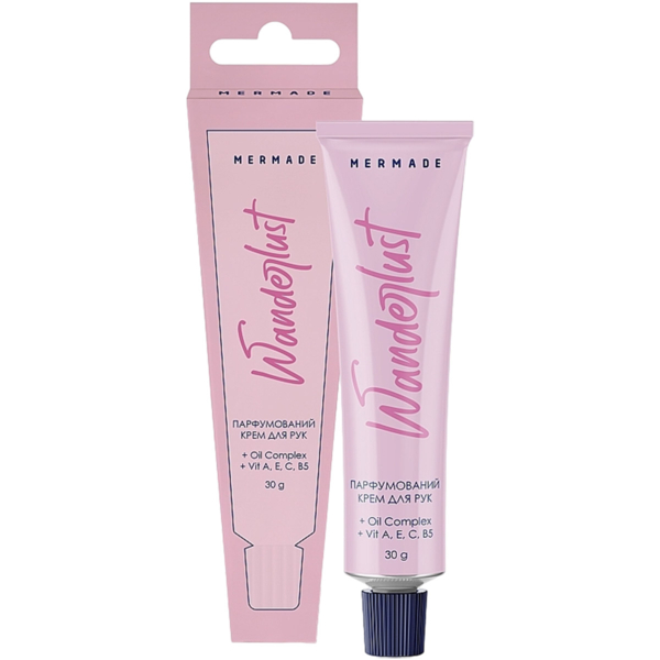 Крем для рук Mermade Wanderlust парфюмированный, 30 г - Pampik