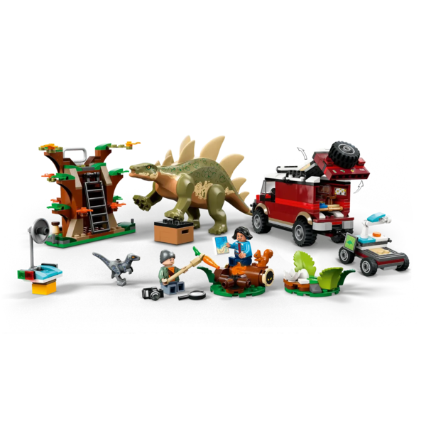 Конструктор LEGO Jurassic World Місії динозаврів Знахідка стегозавра 420 деталей (76965) - Pampik - 4
