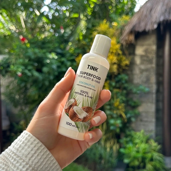 Кокосова олія Tink Coconut Oil косметична 100 мл - Pampik - 6