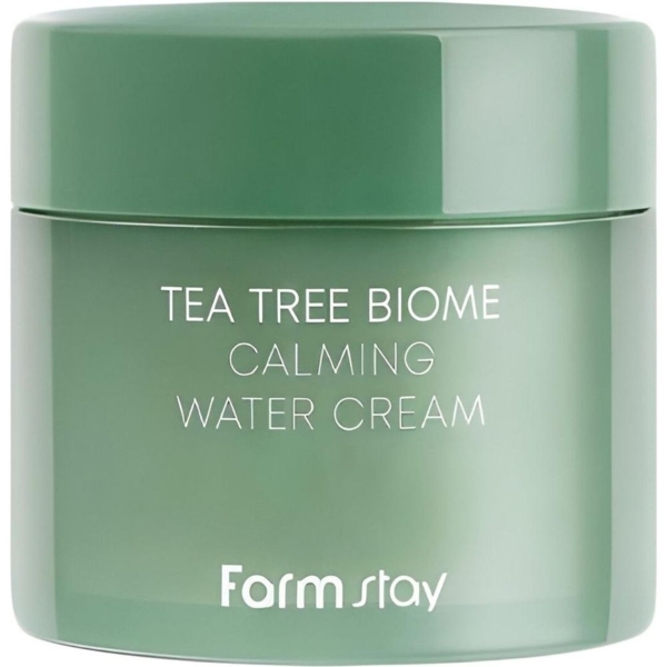 Крем для обличчя FarmStay Tea Tree Biome Calming Water Cream 80 мл - Pampik