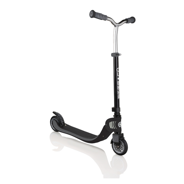 Самокат Globber Flow Foldable 125 черно-серый до 100 кг 6+ 2 колеса - Pampik - 2
