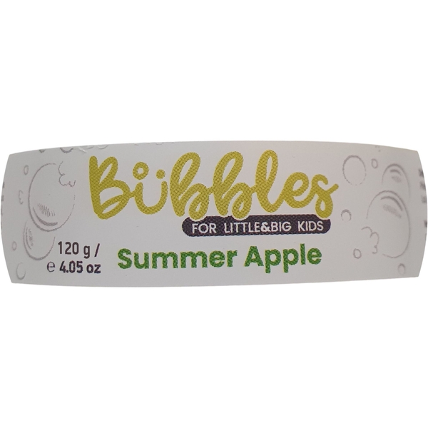 Бомбочка для ванни Bubbles Літнє яблуко, 120 г - Pampik
