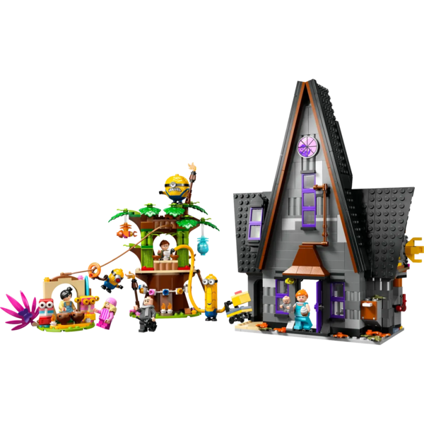 Конструктор LEGO Despicable Me Родинний маєток Ґру й посіпак, 868 деталей (75583) - Pampik - 4