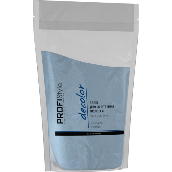 Засіб для освітлення волосся ProfiStyle Decolor Hair Lightener Ультра Блонд порошок 500 г - Pampik