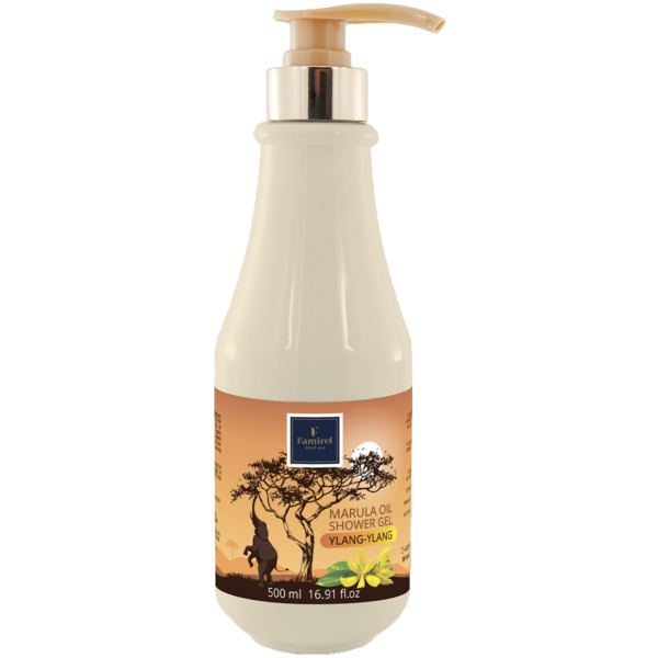 Гель для душу Famirel Marula Oil Іланг-Іланг, 500 мл - Pampik