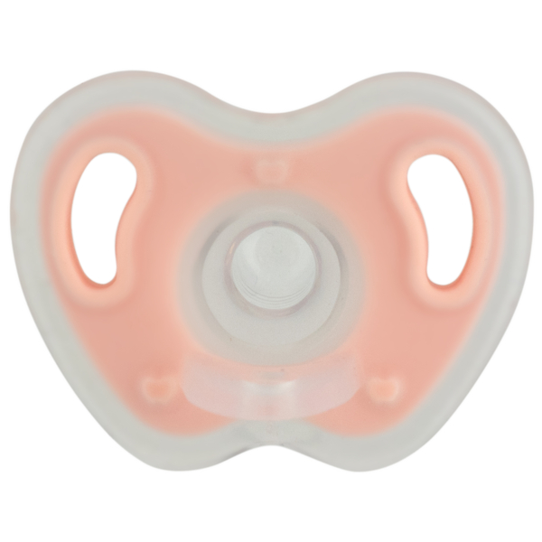 Силіконова класична пустушка Baby Team, рожевий (3055) - Pampik