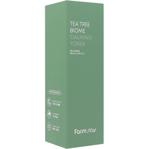 Тонер для обличчя FarmStay Tea Tree Biome Calming Toner 200 мл - Pampik - 3