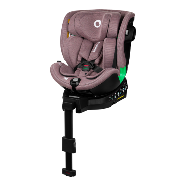 Автокрісло Lionelo Harmony I-Size Pink Mauve Bamboo - Pampik - 3