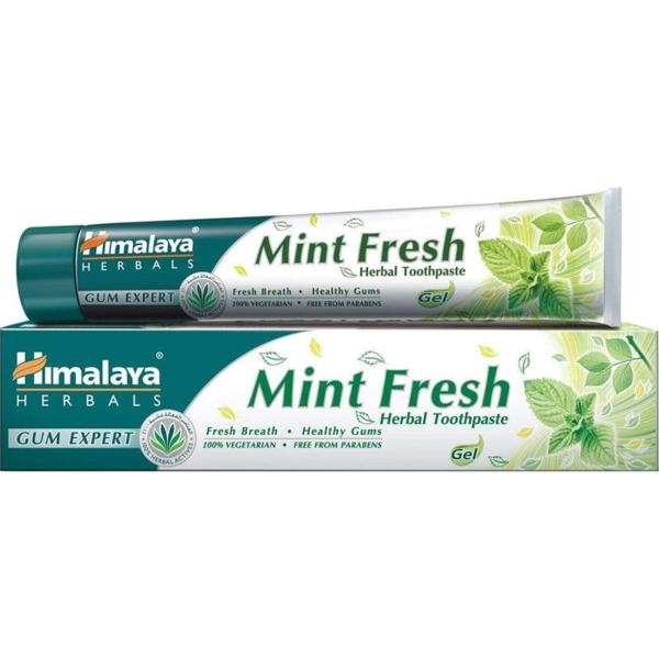 Зубна паста Himalaya Herbals Mint Fresh комплексний догляд зі свіжою м'ятою, 75 мл - Pampik