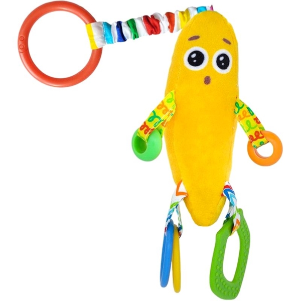 Підвіска-пищалка Масік Банан з прорізувачем (МС 110604-17) - Pampik