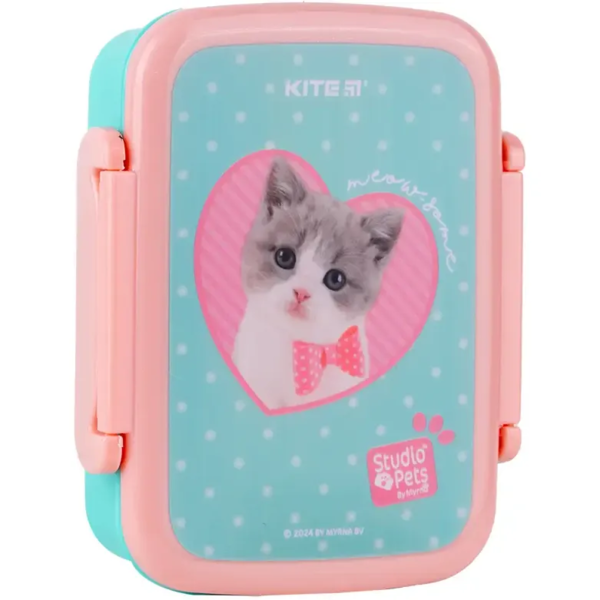 Ланчбокс Kite Studio Pets SP24-160-1, 420 мл (SP24-160-1) - Pampik