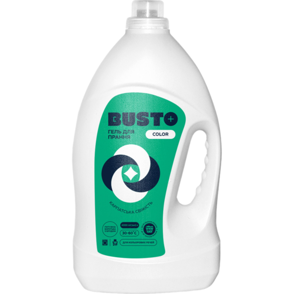 Гель для прання Busto Color Карпатська свіжість, 4 л - Pampik