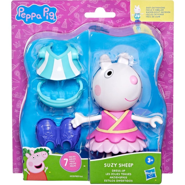 Ігровий набір Peppa Figurines Модна пригода Одягни Сюзі (G0330) - Pampik