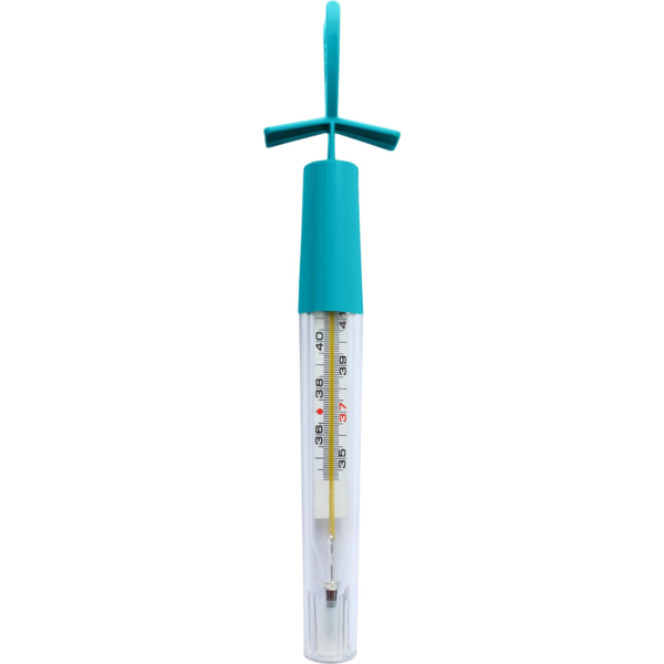Термометр медичний Gamma Thermo Eco, скляний, рідинний, без ртуті - Pampik